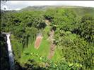 The view of Makahiku Falls